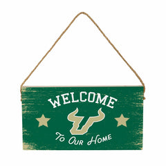 University of South Florida Wood Wall Sign, 6x11 - Collegiate Home