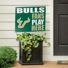 University of South Florida Coroplast Yard Sign "Fans Play Here" - Collegiate Home