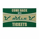 28" x 16" PVC Trapper Mat, Come Back with Tickets, University of South - Collegiate