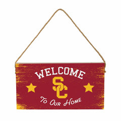 University of Southern California Wood Wall Sign, 6x11 - Collegiate Home