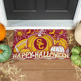 University of Southern California Halloween PVC Mat, 28"x16" - Collegiate