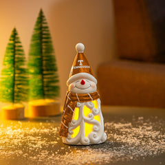 University of Tennessee Snowman LED Statuary, 8" - Collegiate Home