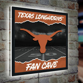 University of Texas 23"H x 23"L LED Wall Decor, Edgelite, Square - Collegiate Home