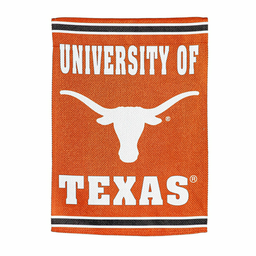 University of Texas Embossed Suede Garden Flag - Collegiate Home