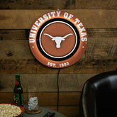 University of Texas, Metal Lite, Round - Collegiate