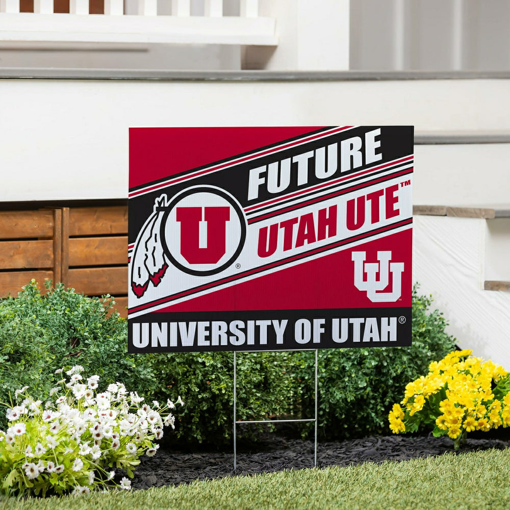 University of Utah Coroplast Yard Sign, Future Student - Collegiate Home