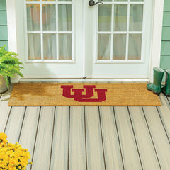University of Utah Extra Large Full Color Coir Mat, 60"x24" - Collegiate