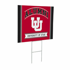 University of Utah Coroplast Yard Sign Alumni - Collegiate Home