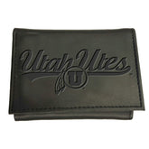 University of Utah, Tri-Fold Wallet, Black - Collegiate Home
