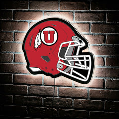 LED Wall Decor, Helmet, University of Utah - Collegiate Home