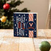 University of Virginia Block, Holiday, 6x6 - Collegiate Home