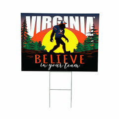 University of Virginia Yard Sign, Bigfoot - Collegiate Home