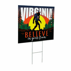 University of Virginia Yard Sign, Bigfoot - Collegiate Home