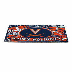 University of Virginia Holiday PVC Mat, 28"x16" - Collegiate