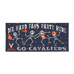 University of Virginia Flocked Coir Halloween Sassafras Switch Mat, 22 - Collegiate