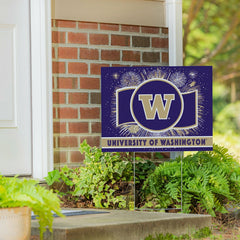 University of Washington Yard Sign, Patriotic - Collegiate Home
