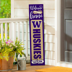 Universitiy of Washington 47" Double Sided Leaner, Halloween - Collegiate Home