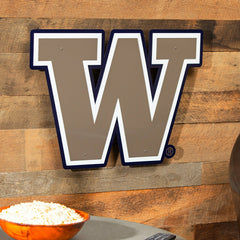 University of Washington Premier Metal Wall Art - Collegiate Home
