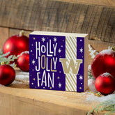 University of Washington Block, Holiday, 6x6 - Collegiate Home