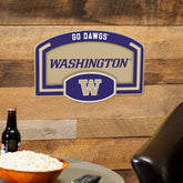 University of Washington USA Embossed Steel Wall Sign, 11" x 17" - Collegiate Home