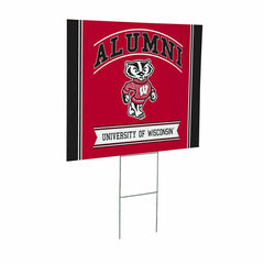 University of Wisconsin-Madison Coroplast Yard Sign Alumni - Collegiate Home