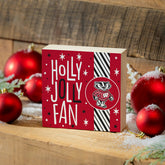 University of Wisconsin-Madison Block, Holiday, 6x6 - Collegiate Home