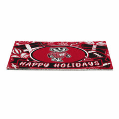 University of Wisconsin-Madison Holiday PVC Mat, 28"x16" - Collegiate