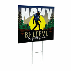 US Naval Academy Yard Sign, Bigfoot - Collegiate Home
