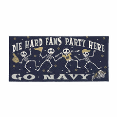 US Naval Academy Flocked Coir Halloween Sassafras Switch Mat, 22"x10" - Collegiate