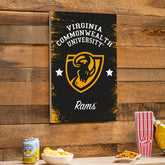 Virginia Commonwealth University Wood Wall Sign, 16x24 - Collegiate Home