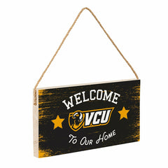 Virginia Commonwealth University Wood Wall Sign, 6x11 - Collegiate Home