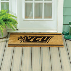 Virginia Commonwealth University Large One Color Coir Mat, 36"x24" - Collegiate