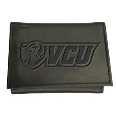 Virginia Commonwealth University (VCU), Tri-Fold Wallet, Black - Collegiate Home