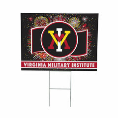 Virginia Military Institute Yard Sign, Patriotic - Collegiate Home