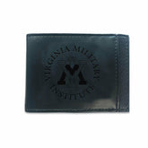 Front Pocket Wallet w/ RFID Blocking, Virginia Military Institute, Bla - Collegiate Home
