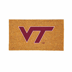 Coir Mat, 16"x28", Virginia Tech - Collegiate