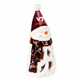 Virginia Tech Snowman LED Statuary, 8" - Collegiate Home