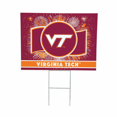 Virginia Tech Yard Sign, Patriotic - Collegiate Home