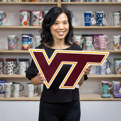 Virginia Tech Premier Metal Wall Art - Collegiate Home