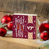 Virginia Tech Block, Holiday, 6x6 - Collegiate Home