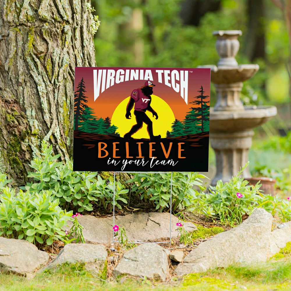 Virginia Tech Yard Sign, Bigfoot - Collegiate Home
