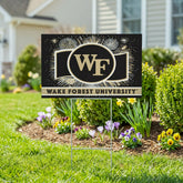 Wake Forest University Yard Sign, Patriotic - Collegiate Home