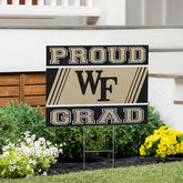 Wake Forest University Coroplast Yard Sign Graduate - Collegiate Home