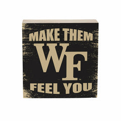 Wake Forest University Plock, Down Home Fans, 6x6 - Collegiate Home