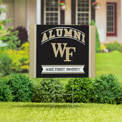 Wake Forest University Coroplast Yard Sign Alumni - Collegiate Home