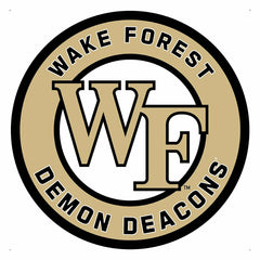 Wake Forest University College Large Round Edgelite LED Decor - Collegiate Home