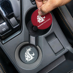 Washington State University Car Coaster Set, 2pc - Collegiate Home