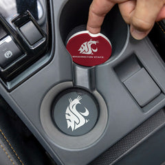 Washington State University Car Coaster Set, 2pc - Collegiate Home