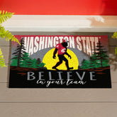 Washington State University Bigfoot PVC Mat, 28"x16" - Collegiate