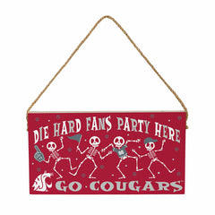 Washington State University Halloween Wood Wall Sign, 6x11 - Collegiate Home